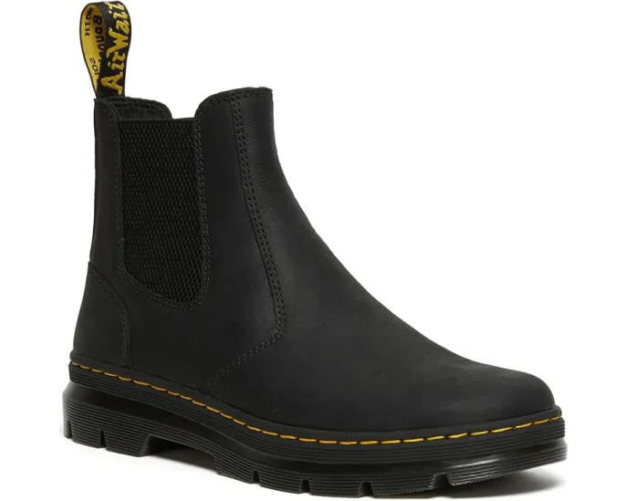 Челси Dr. Martens Embury с прочной кожей и выраженным протектором