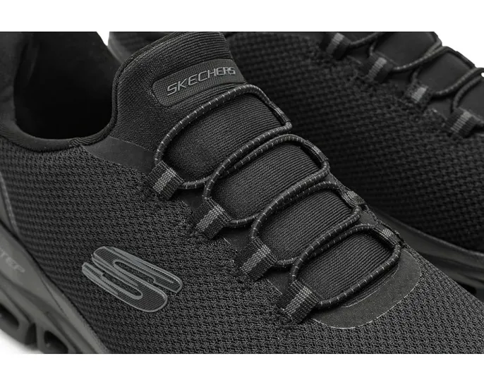 Эластичные кроссовки SKECHERS Glide-Step Noltek с геометрической подошвой