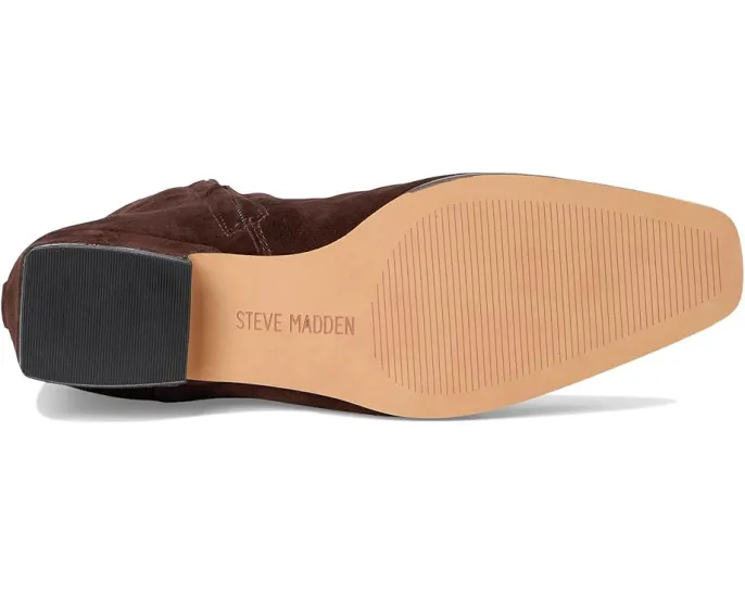 Ботинки Dusty от Steve Madden на квадратном каблуке с молнией сбоку