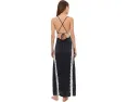 Free People комбинация Some Kind Of Love макси с кружевом и открытой спиной