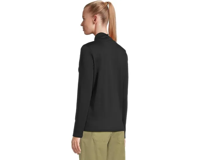 Футболка L.L.Bean Pima Shawl с длинным рукавом из влагоотводящего хлопка