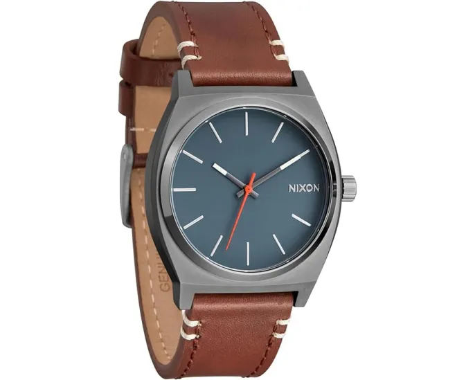 Наручные часы Nixon Time Teller Leather с кожаным ремешком