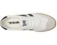Gola Badminton с верхом из холста и замшевыми накладками