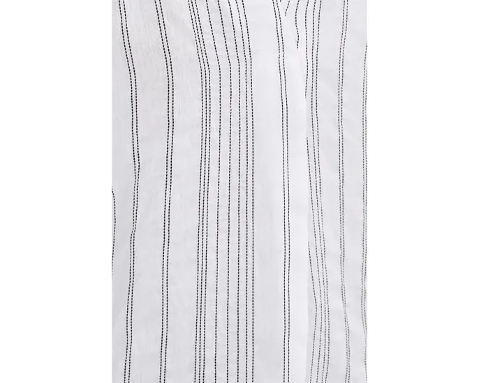 Блуза Vince Camuto с короткими рукавами и отложным воротником в расслабленном стиле