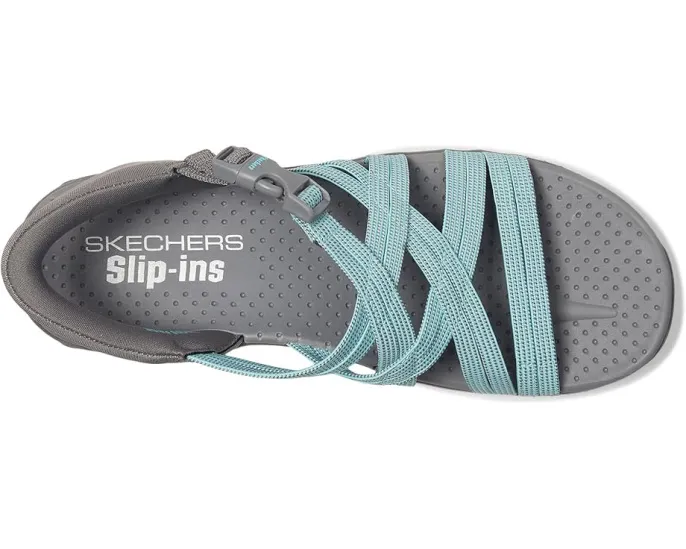 Сандалии Skechers Reggae Morning Light с эластичным верхом и подошвой Reggae