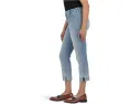 Джинсы KUT from the Kloth Amy Crop с прямыми штанинами и подвернутым подолом