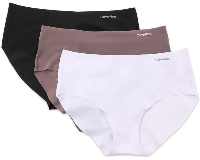 Трусы-слипы Calvin Klein Underwear Invisibles 3 шт из микрофибры для невидимого ношения
