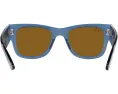 Солнцезащитные очки Ray-Ban 0RB0840S Mega Wayfarer Sport с прозрачными линзами