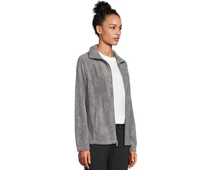 Columbia Benton Springs Printed Full Zip флисовая толстовка с принтом