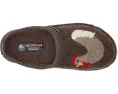 Тапочки Haflinger Chicken из 100% вареной шерсти с поддержкой свода стопы
