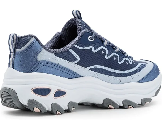 Массивные кроссовки SKECHERS D'Lite Max с памятью формы и амортизирующей подошвой