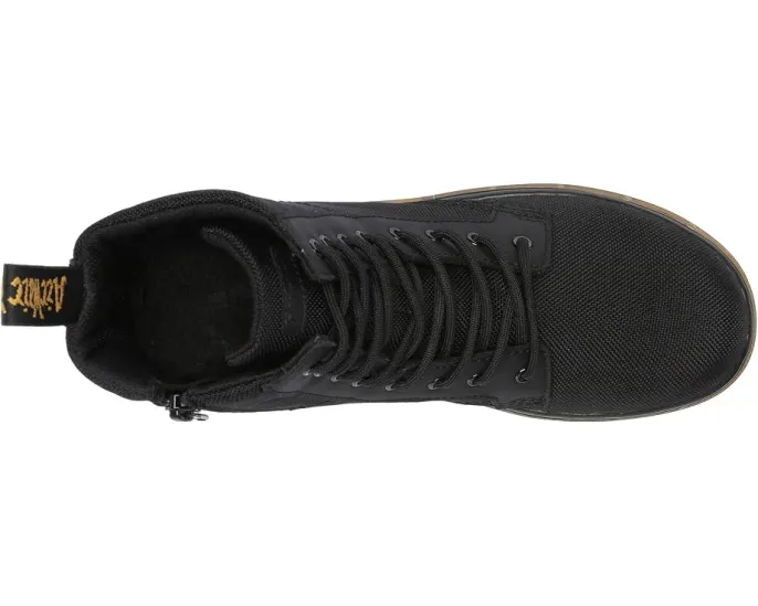 Детские ботинки Dr. Martens Combs Y с восемью люверсами и боковой молнией