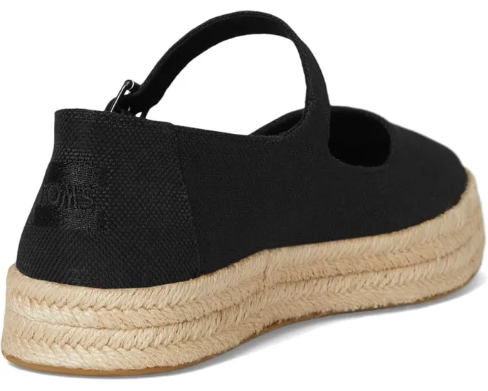 Эспадрильи TOMS Carolina Mary Jane на платформе с ремешком и пряжкой