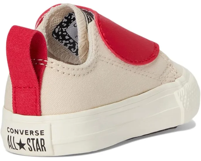 Детские кроссовки Converse Kids Chuck Taylor All Star с яблоками на липучке