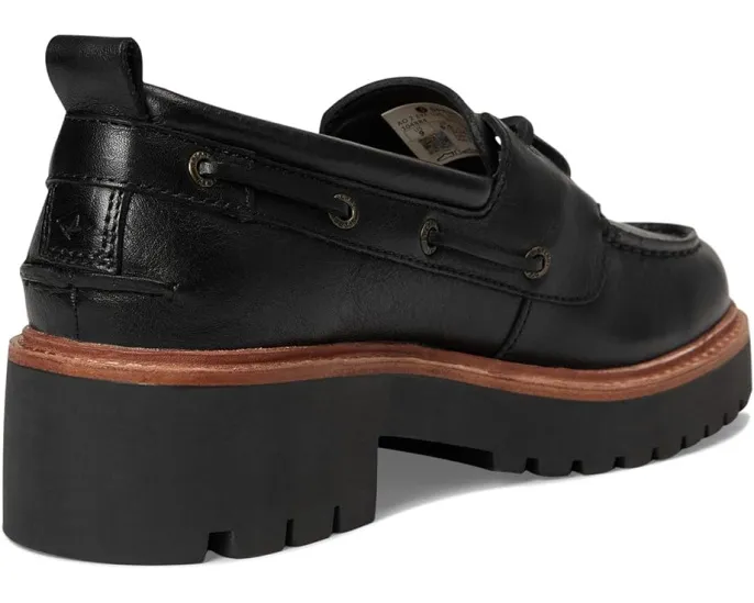 Ботинки Sperry AO 2 Eye Lug с массивной подошвой и кожаным верхом