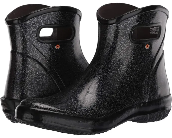 Резиновые сапоги Bogs Rain Boots Ankle Glitter с блестками