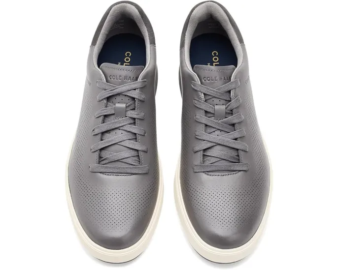 Кожаные кроссовки Cole Haan Grandpro Angleace с круглым носком и резиновой подошвой