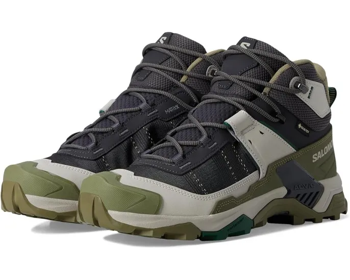 Трекинговые ботинки Salomon X Ultra 5 Mid GTX с технологией Advanced Chassis