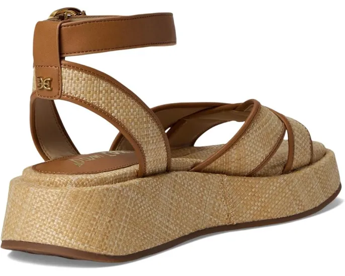 Сандалии Sam Edelman Nylie на платформе с фактурным ремешком и регулируемой пряжкой