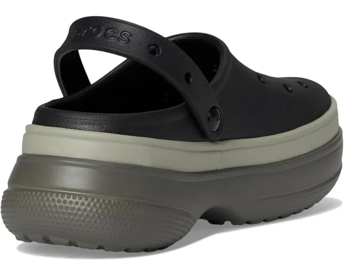 Кроссовки-клоги Crocs Classic Stacked с массивной подошвой