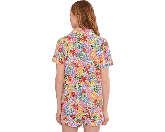 Bedhead PJs пижамный комплект с короткими рукавами и шортами из хлопка
