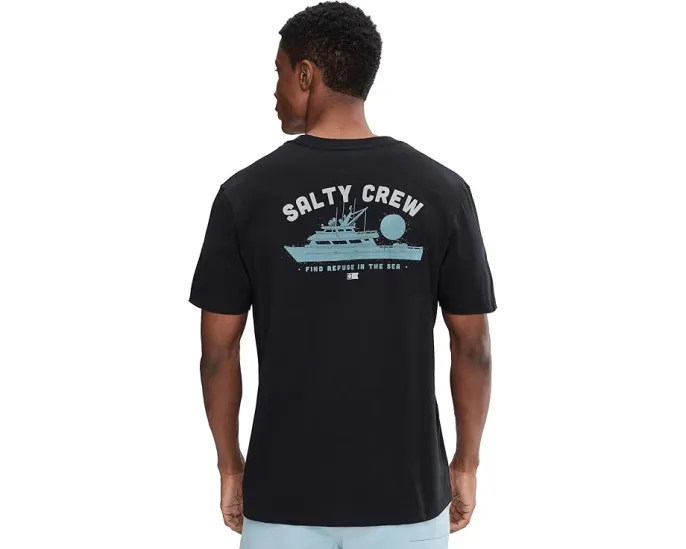 Футболка Overnight с коротким рукавом от Salty Crew с принтом