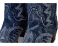 Ковбойские сапоги Dan Post Denim Darlin' с контрастной строчкой и стелькой Ultimate Flex