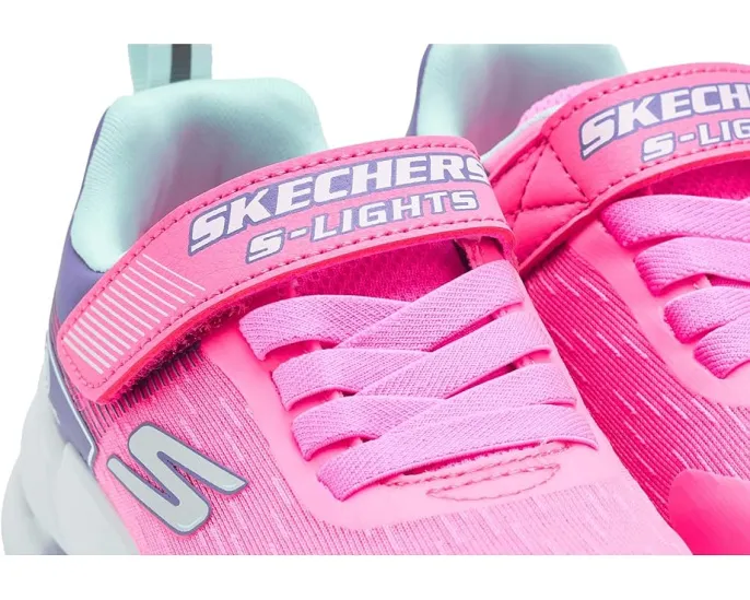 Детские кроссовки SKECHERS KIDS Glide-Step Lights со светящейся подошвой