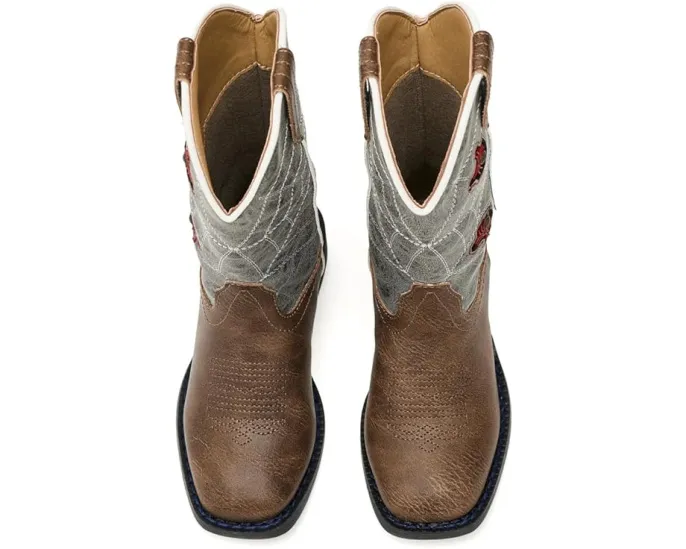 Сапоги Roper Spidie для малышей с дизайном паутины и светящимися элементами