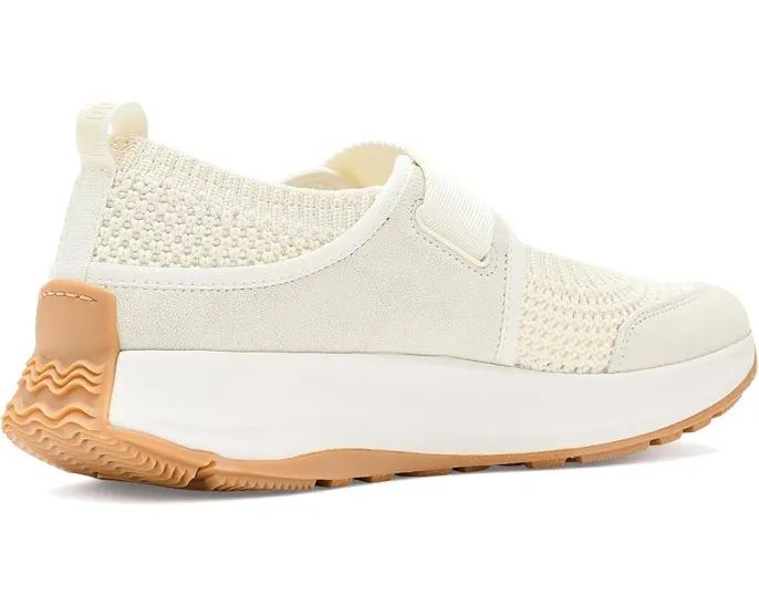 Туфли FitFlop F-mode Flow Mary Jane из трикотажа и замши