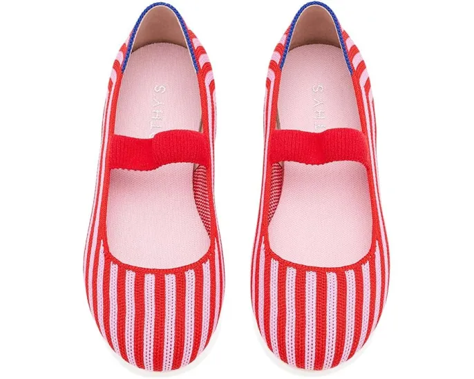 Детские балетки Mary Jane от Rothy's Kids из переработанного пластика