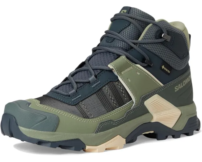 Трекинговые ботинки Salomon X Ultra 5 Mid GTX с мембраной Gore Tex