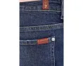 Джинсы 7 For All Mankind Low Cigarette с прямой посадкой и низкой талией