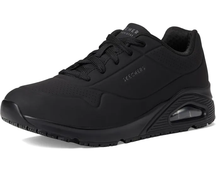 Skechers Uno SR Легкие рабочие кроссовки с мягким мыском и противоскользящей подошвой