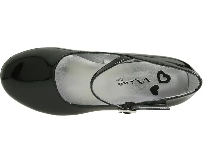 Туфли-лодочки Seeley от Nina Kids с застежкой на пряжку и небольшим каблуком