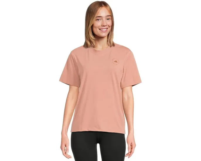 Футболка adidas by Stella McCartney обычного кроя из смеси органического хлопка