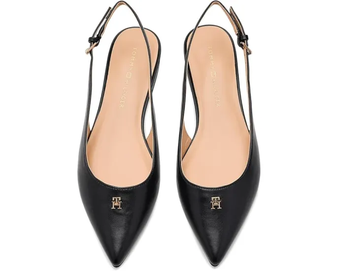 Туфли Tommy Hilfiger Velina на устойчивом каблуке с ремешком и пряжкой