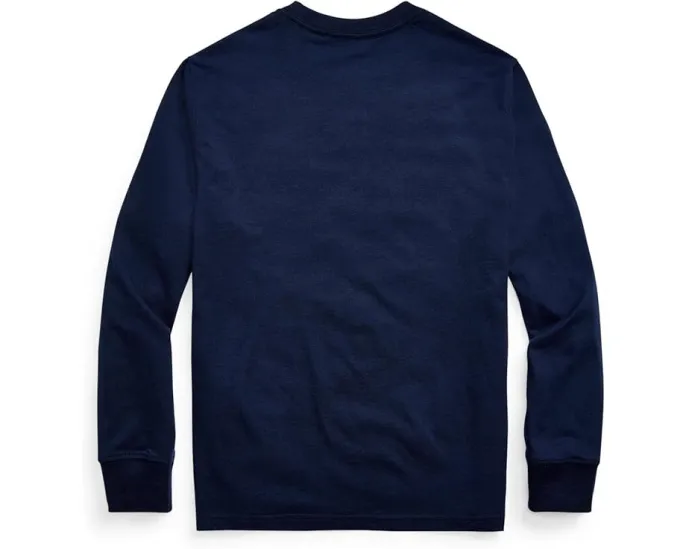 Длинный рукав Polo Ralph Lauren из хлопкового джерси для старших детей