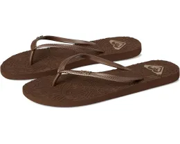 Шлепанцы Roxy Antilles II с резиновой стелькой