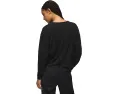 Уютный лонгслив Prana Cozy Up с круглым вырезом