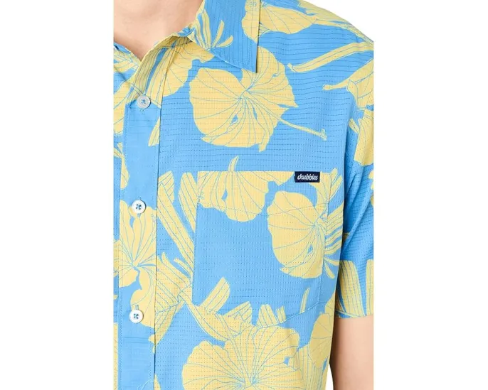 Chubbies The Gold Coast рубашка с цветочным принтом и карманом на груди