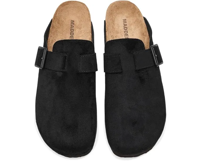 Steve Madden мужские клоги из замши с регулируемой пряжкой