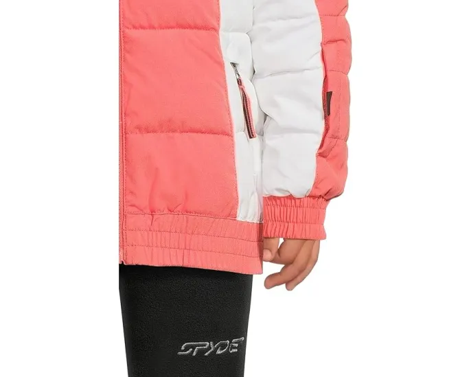 Детская куртка Zadie Synthetic Down от Spyder с синтетическим утеплителем и эластичным материалом