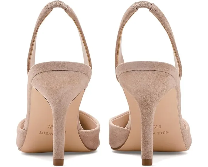 Туфли-лодочки Paytie от Nine West на шпильке с ремешком из замши