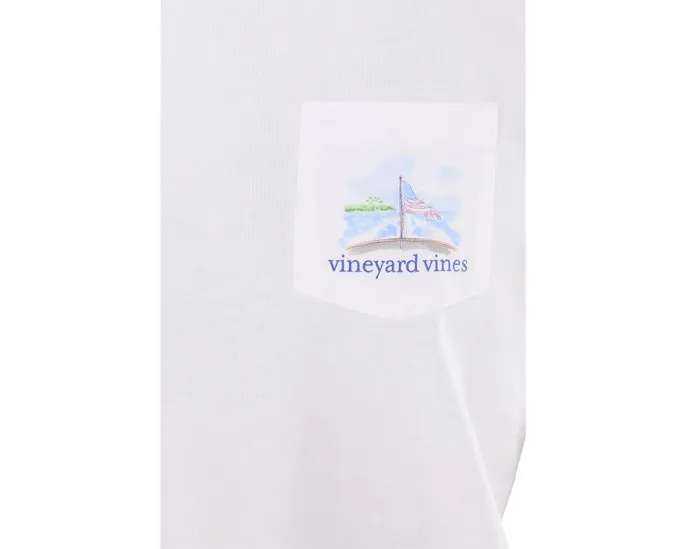 Футболка с карманом и коротким рукавом Vineyard Vines