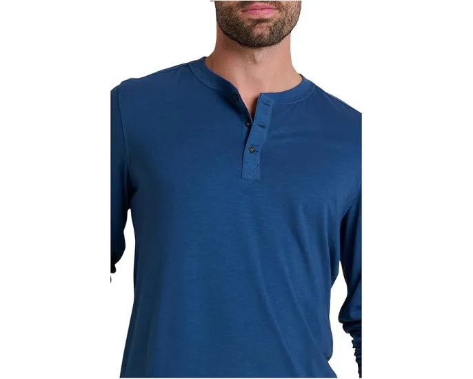 Хенли Toad&Co Primo Long Sleeve Henley с воротником на пуговицах