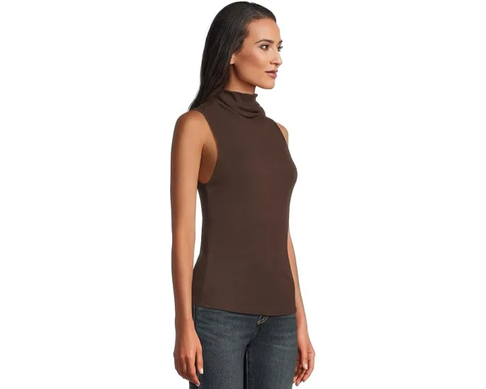 Топ Zira с высоким вырезом и ребристым переплетением Michael Stars