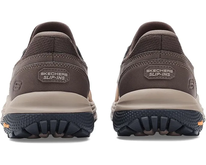 SKECHERS Meroe Ollie мужские слипоны из кожи с памятью формы