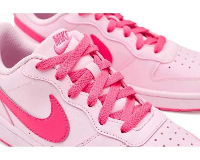 Кроссовки Nike Kids Court Borough Low Recraft BG с искусственной кожей
