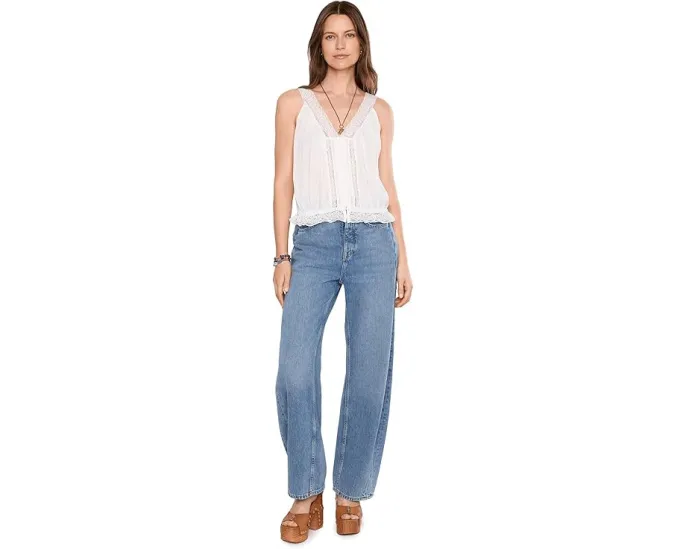 Топ Free People Celeste Tank с V-образным вырезом